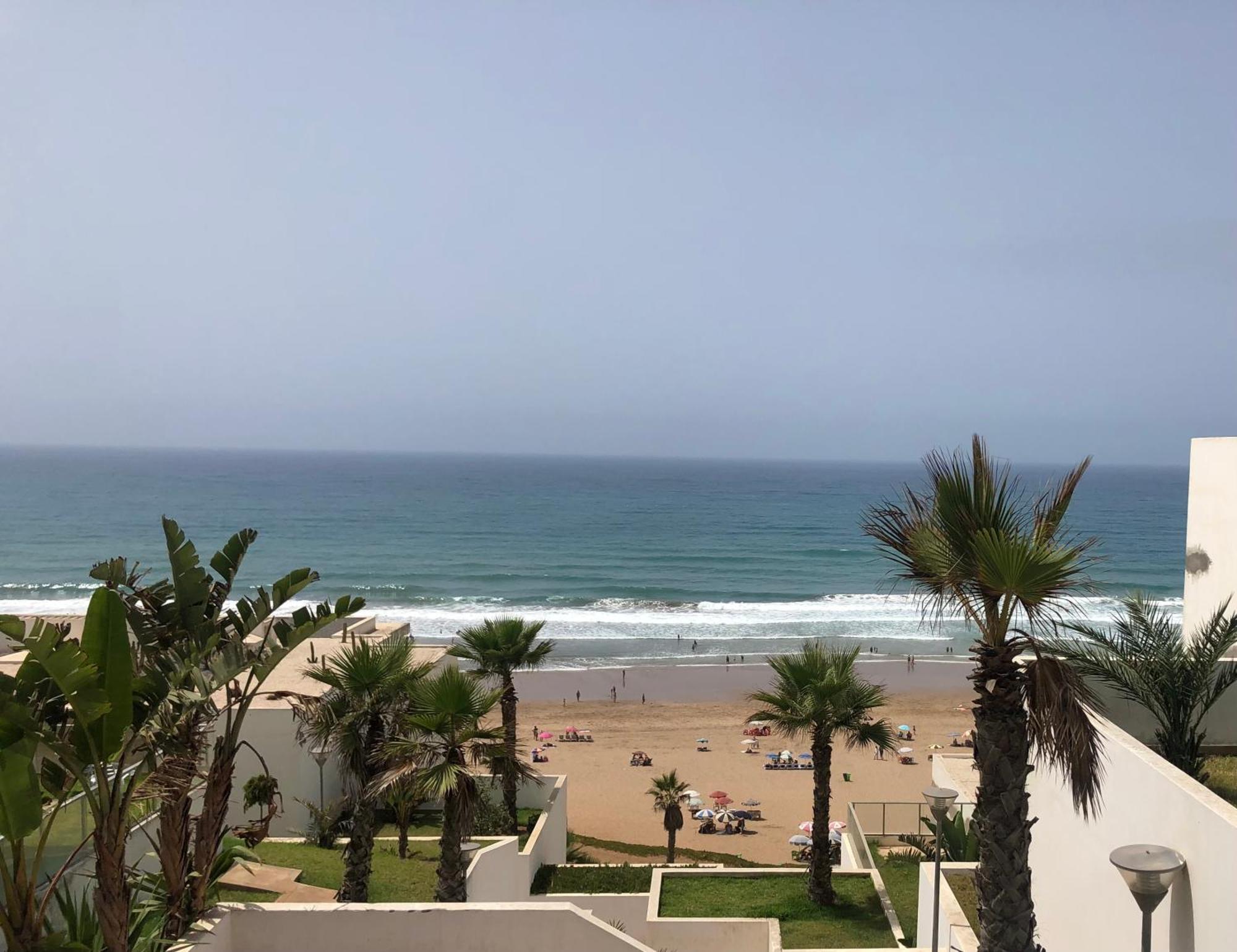 2 Bedroom Apartment With Sea View And Private Pool Sidi Bouqnadel ภายนอก รูปภาพ