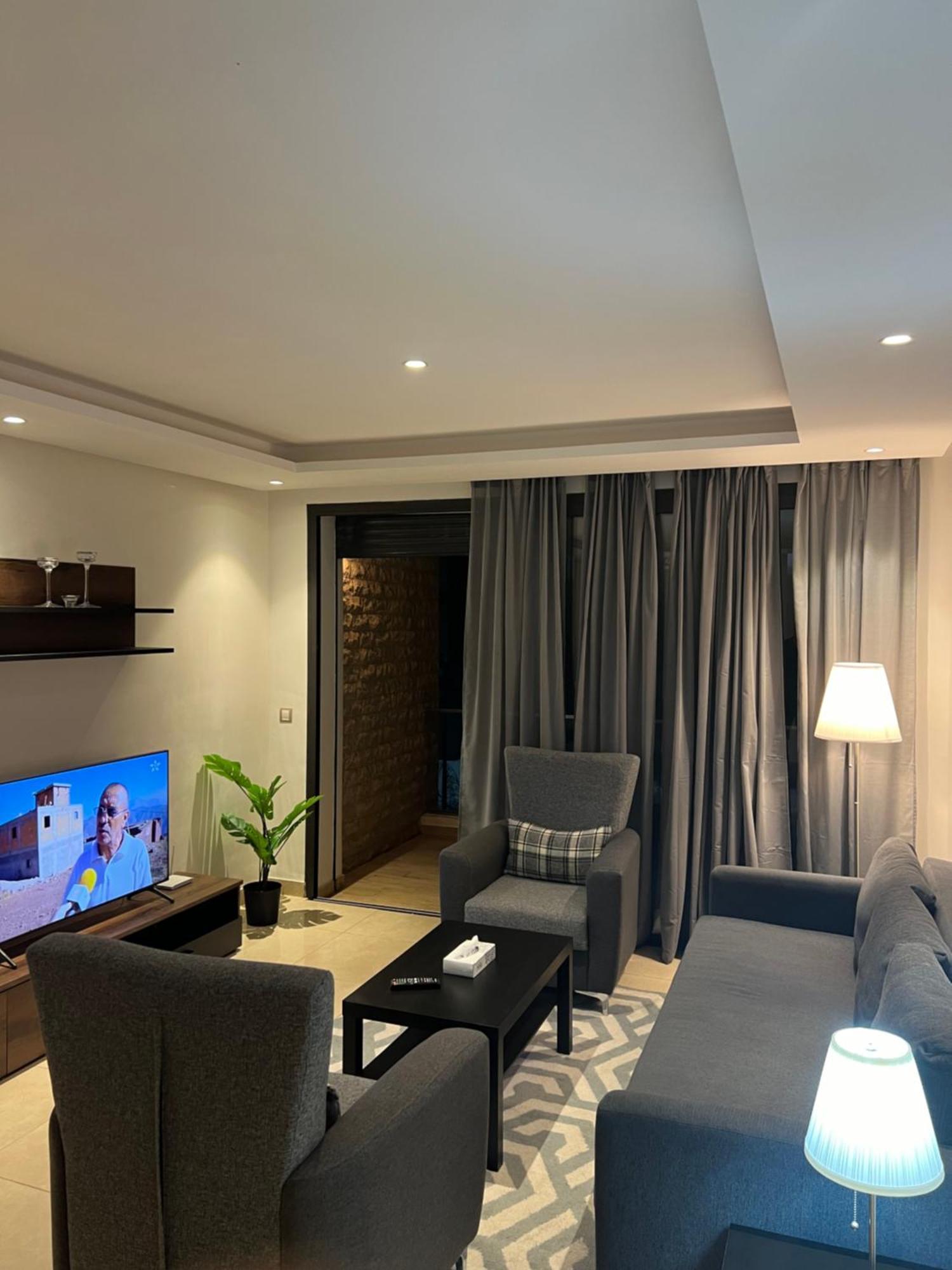 2 Bedroom Apartment With Sea View And Private Pool Sidi Bouqnadel ภายนอก รูปภาพ