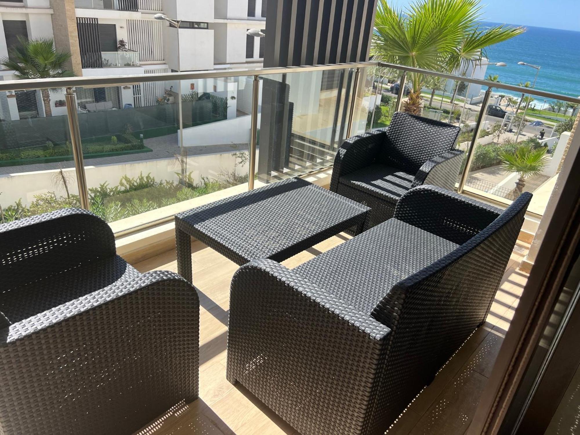 2 Bedroom Apartment With Sea View And Private Pool Sidi Bouqnadel ภายนอก รูปภาพ